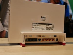 Von AVM auf dem MWC ausgestellte Produkte