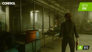 Control mit RTX-Effekten