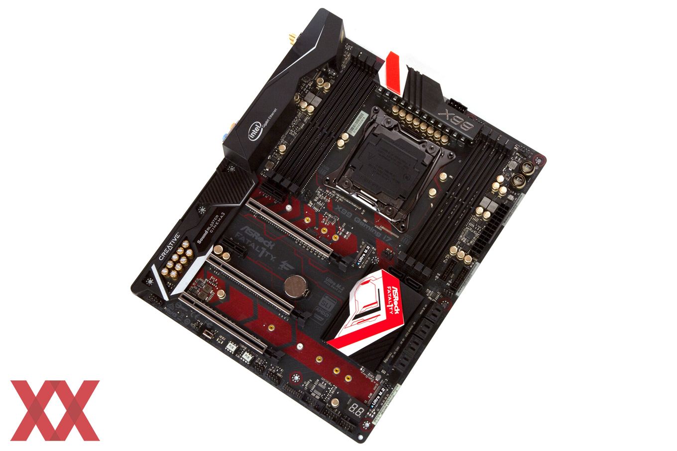 Red pro gaming. ASROCK fatal1ty x99 professional Gaming i7.