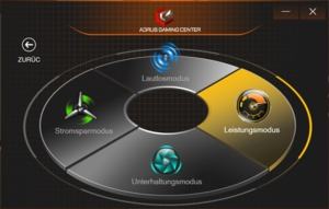 Die Software des Gigabyte Aorus 5 