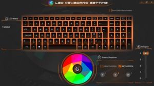 Die Software des Gigabyte Aorus 5 