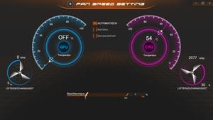 Die Software des Gigabyte Aorus 5 
