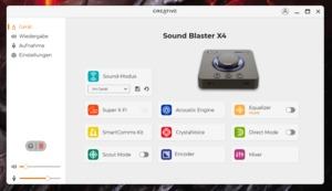 Sound Blaster X4