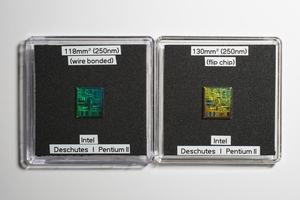 Dieshots des Pentium II und Pentium III