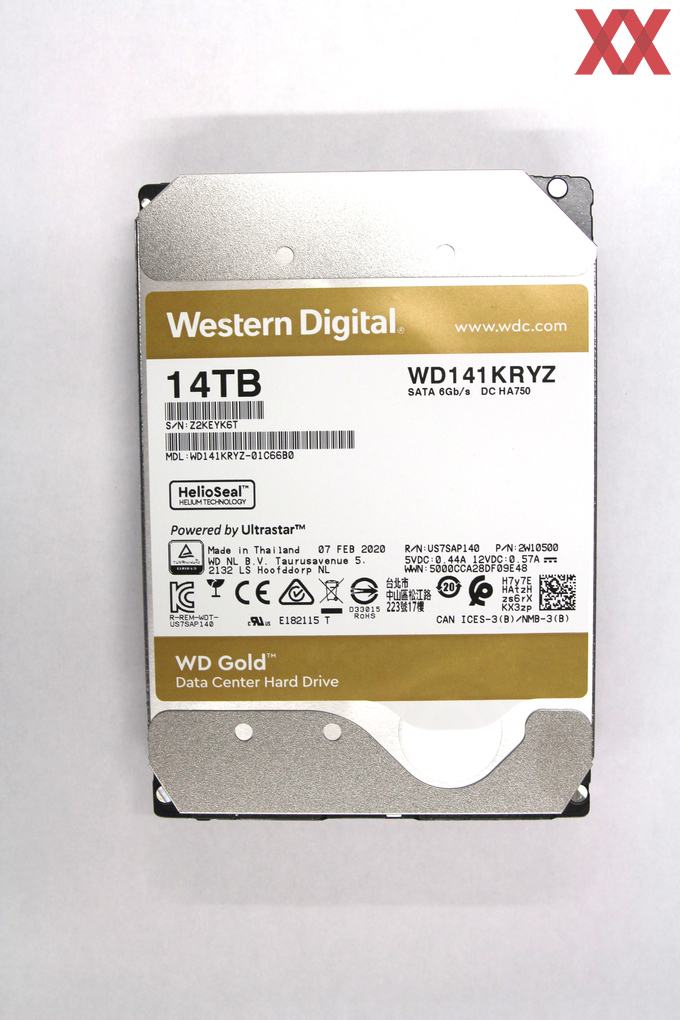Western Digital Gold WD141KRYZ mit 14 TB im Test - Hardwareluxx