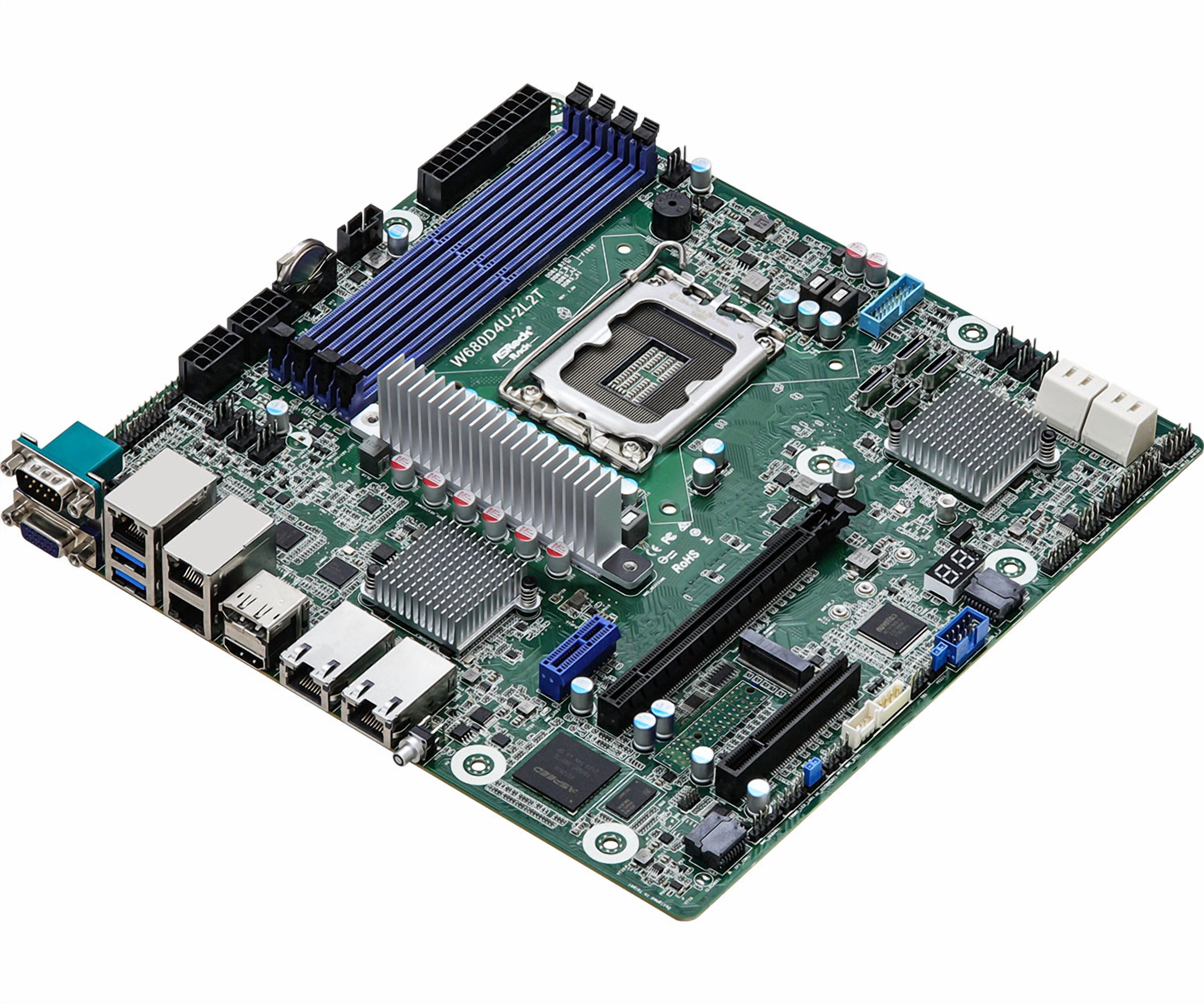 Z690 und W680 Zwei ASRockRackBoards mit vier LANPorts für Alder