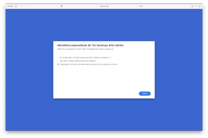 Synology NAS Apple Backup-Strategie