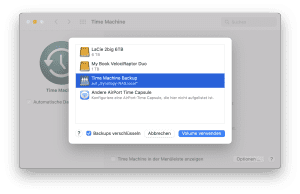Synology NAS Apple Backup-Strategie