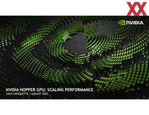 Hotchips 34 NVIDIA H100 Hopper