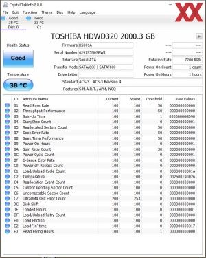 Toshiba P300 2 TB HDWD320