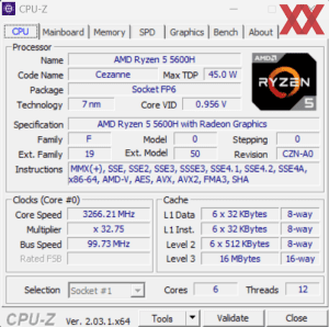 GPUz и CPUz на ноутбуке Gigabyte A5 K1