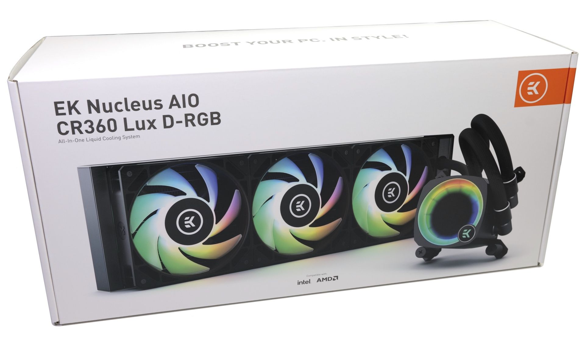 EK-Nucleus AIO CR360 Lux D-RGB im Test: Stylische Rundum-Beleuchtung -  Hardwareluxx