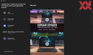 Die Software des Corsair Voyager a1600