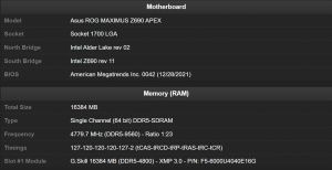 G.Skill Trident Z5 DDR5-9560