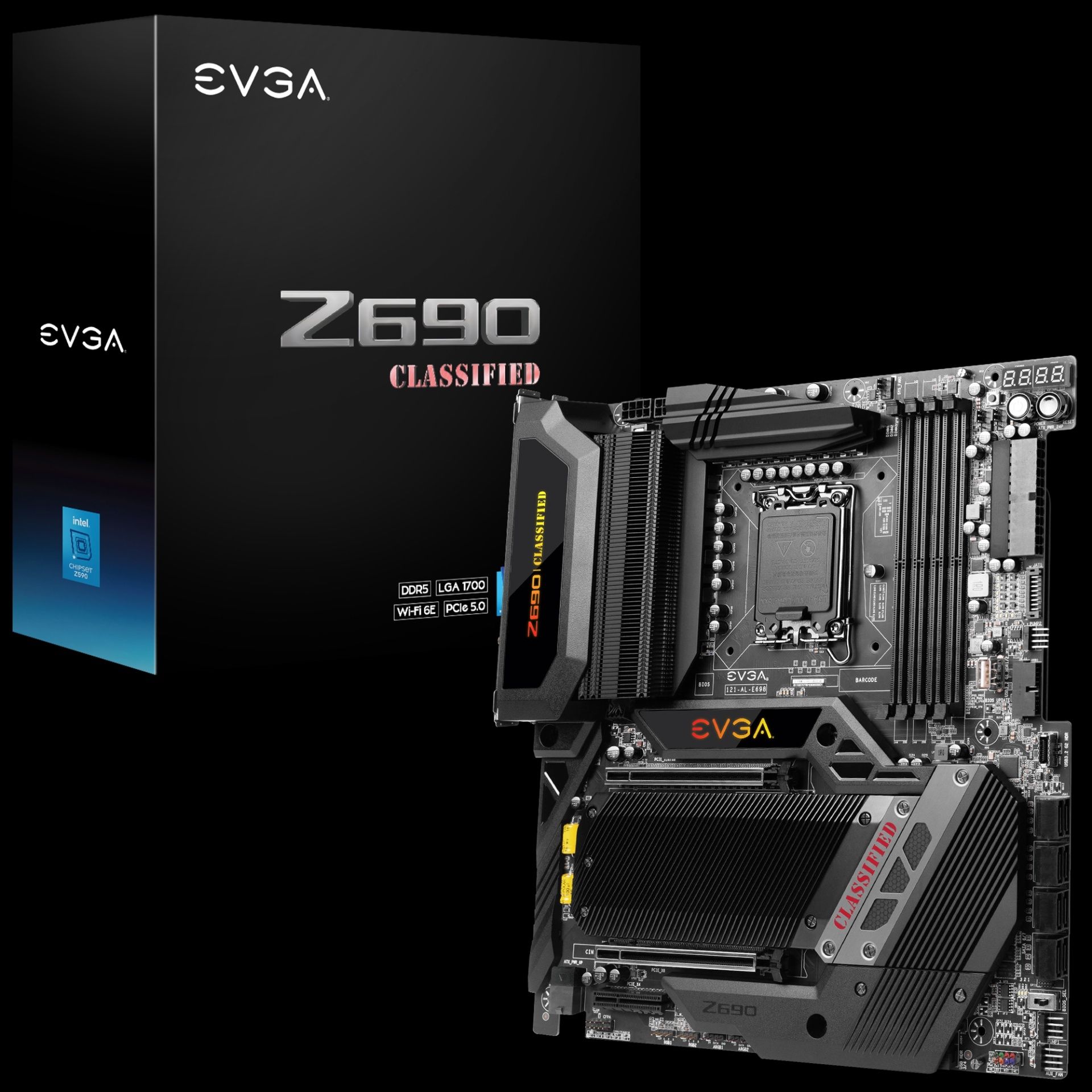 DARK и CLASSIFIED: материнские платы EVGA Z690 для энтузиастов ...