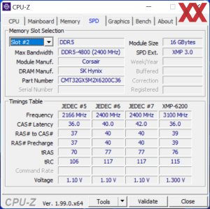Corsair Dominator Platinum RGB DDR5-6200