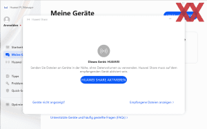 Die Software des Huawei MateBook 16s