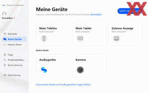 Die Software des Huawei MateBook 16s