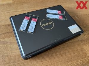 WD Red SN700 NVMe SSD 500GB und QNAP TBS-464 NAS