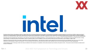 Intel VLSI 2022 - Intel 4 Presentation