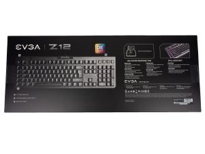 EVGA Z12 - игровая клавиатура с защитой от проливания жидкости