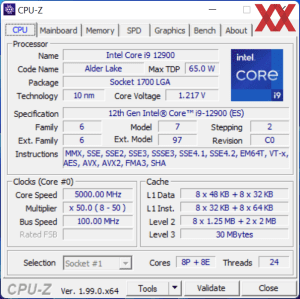 Intel Core i9-12900