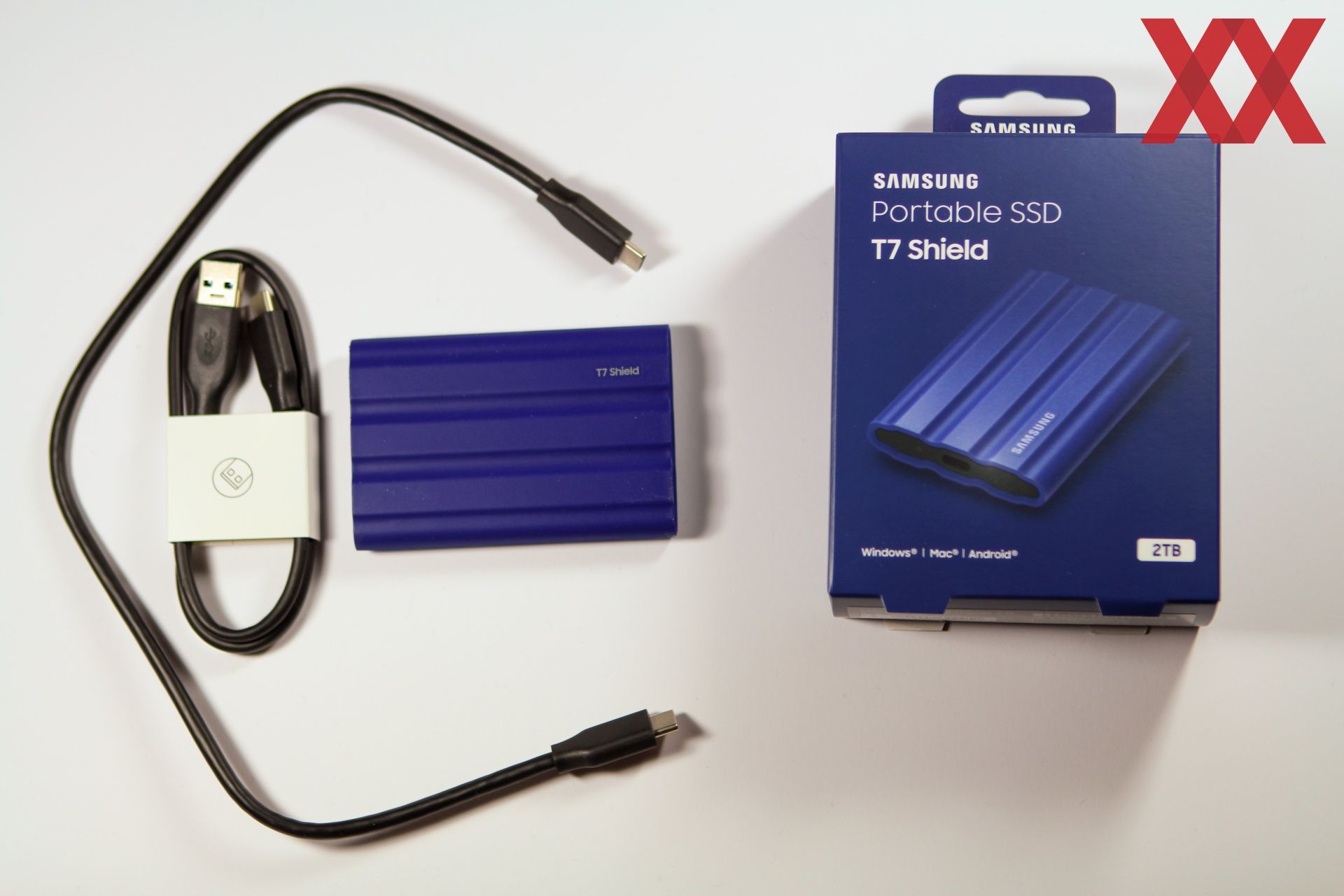 Тест и обзор: Samsung Portable SSD T7 Shield - внешний защищенный SSD -  Hardwareluxx Russia