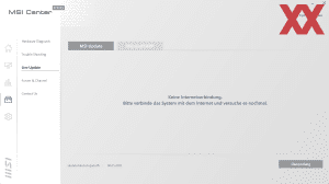 Die Software des MSI Creator Z16P