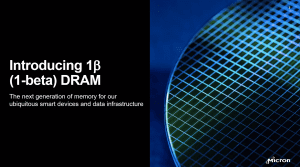 Micron 1-beta DRAM