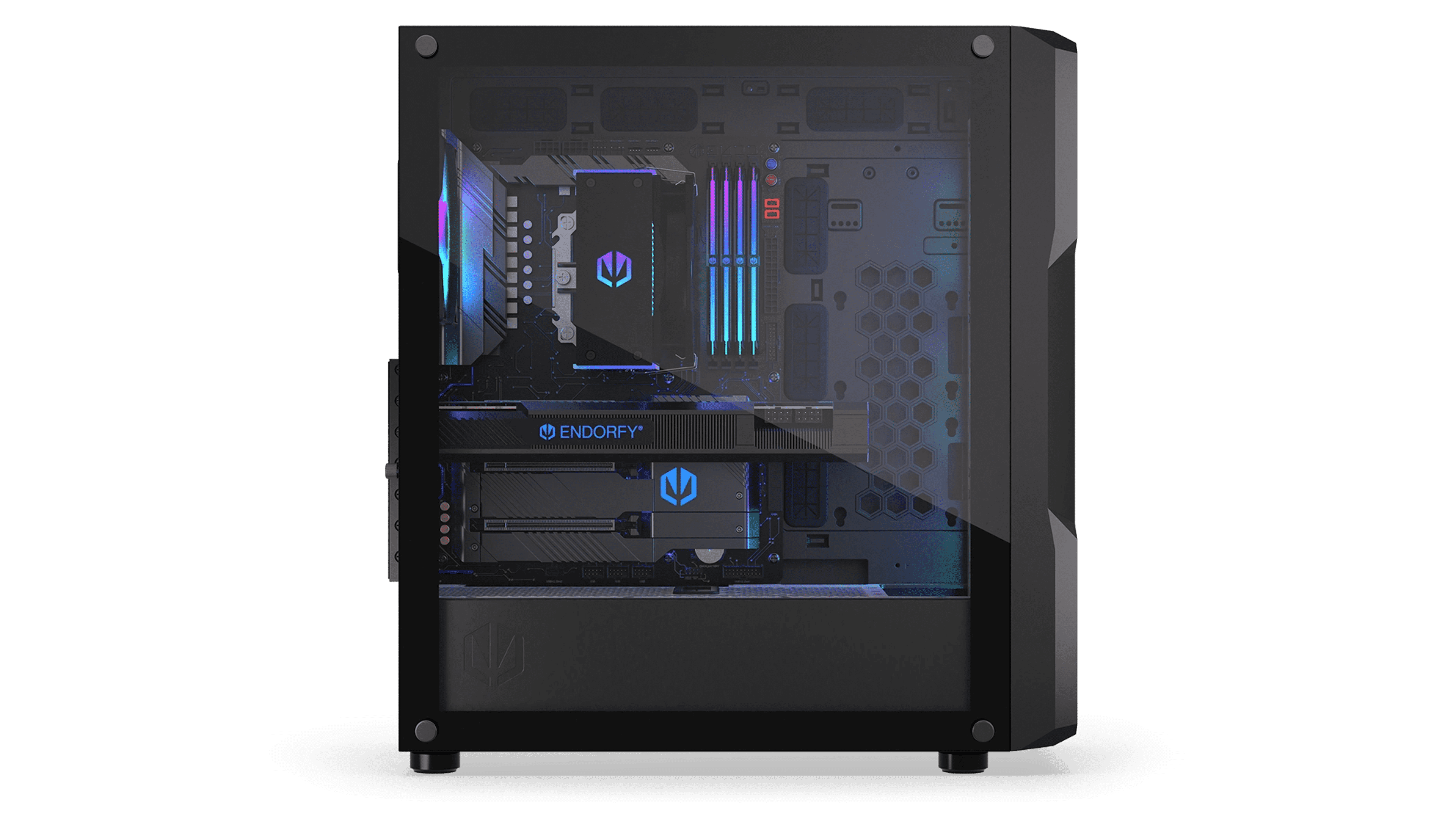 Endorfy Regnum 400 Air und Regnum 400 ARGB: Airflow-Gehäuse mit oder ...