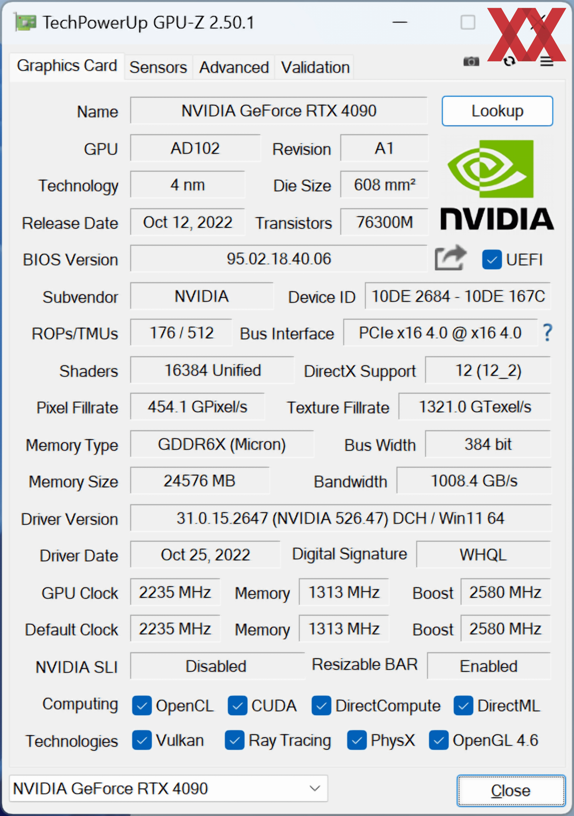 INNO3D GeForce RTX 4090 iCHILL Black