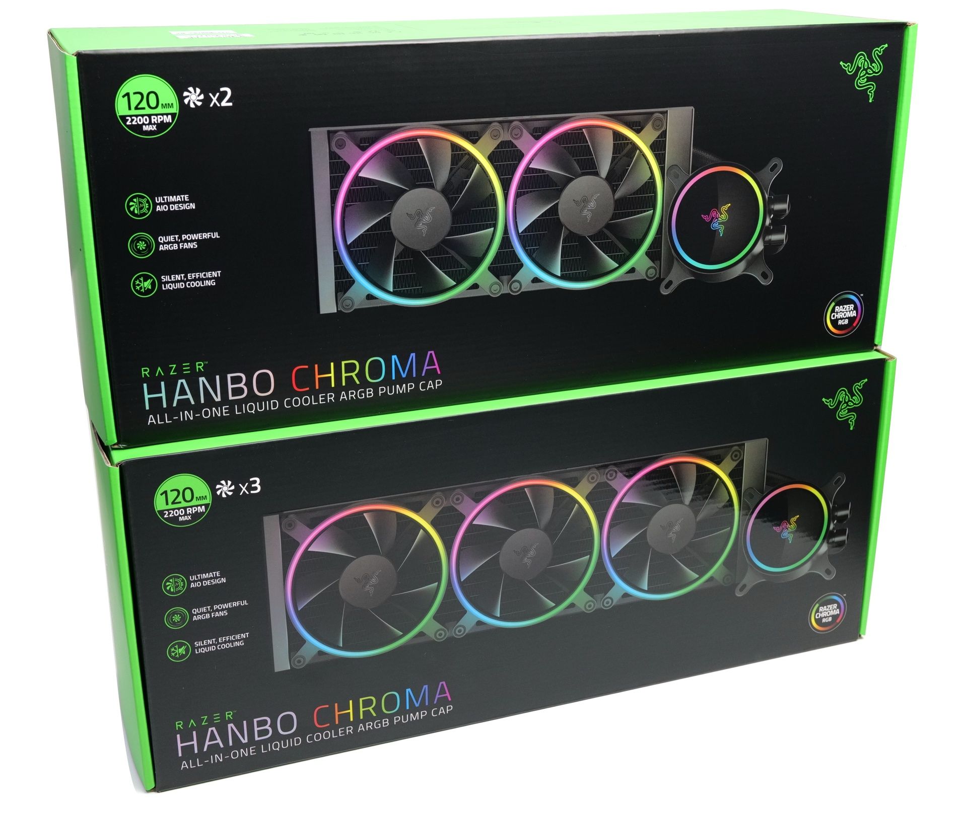 良好品】 RazerHanboChromaRGBAIOLiquidCooler RGB 240MM