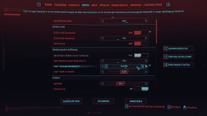 Cyberpunk 2077 mit Intel XeSS