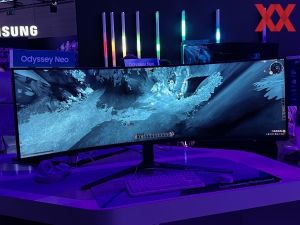 Samsung Odyssey G9 Neo auf der Gamescom 2023