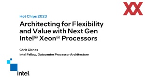 HotChips 2023: Intel Xeon-Prozessoren