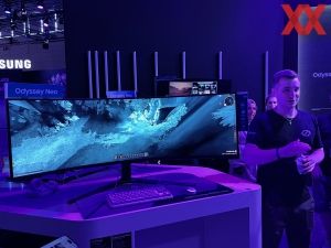 Samsung Odyssey G9 Neo auf der Gamescom 2023