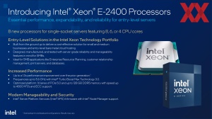 Intel Xeon E-2400 Briefing