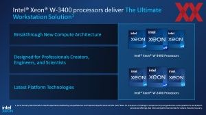 Intel Xeon-WS Sapphire Rapids Briefing