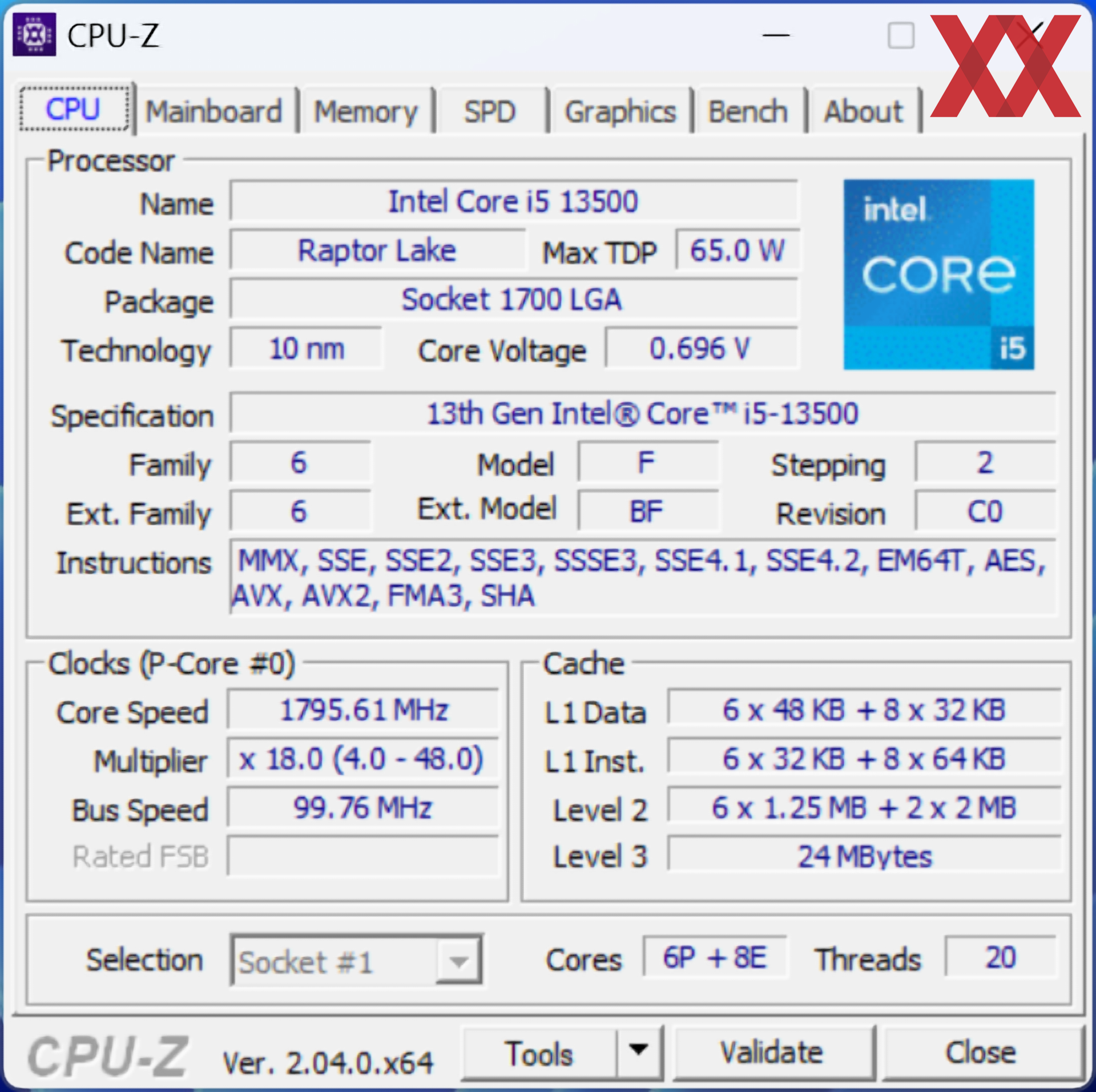 Тестирование бюджетного процессора Intel Core i5-13400F без встроенной  графики для платформы LGA1700