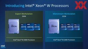 Intel Xeon-WS Sapphire Rapids Briefing