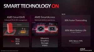 Präsentationsfolien AMD Radeon 7000 Mobile CES 2023