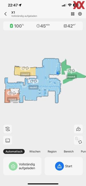 Die App zum Proscenic Floobot X1
