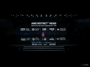 AMD CES 2023 Instinct-MI300 Pressdeck