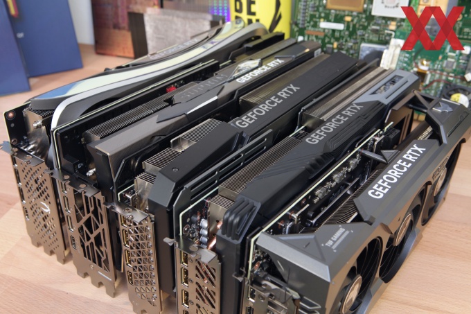 5x GeForce RTX 4070 Ti im Test