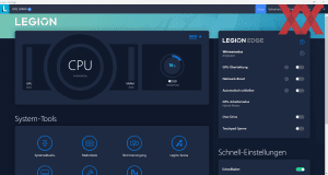 Die Software des Lenovo LOQ 15IRH8