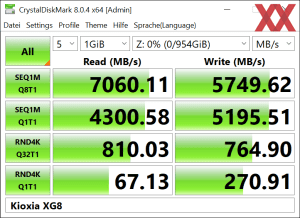 Kioxia XG8