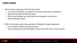 AMD GDC23 FSR 3