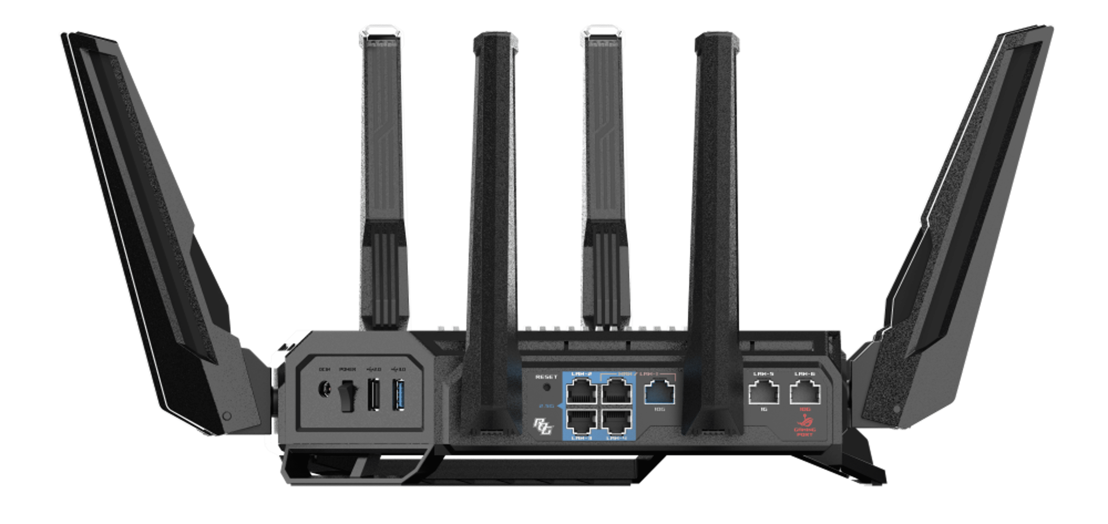 WiFi 7 und 10 GBit/s LAN ASUS ROG Rapture GTBE98 schiebt Daten