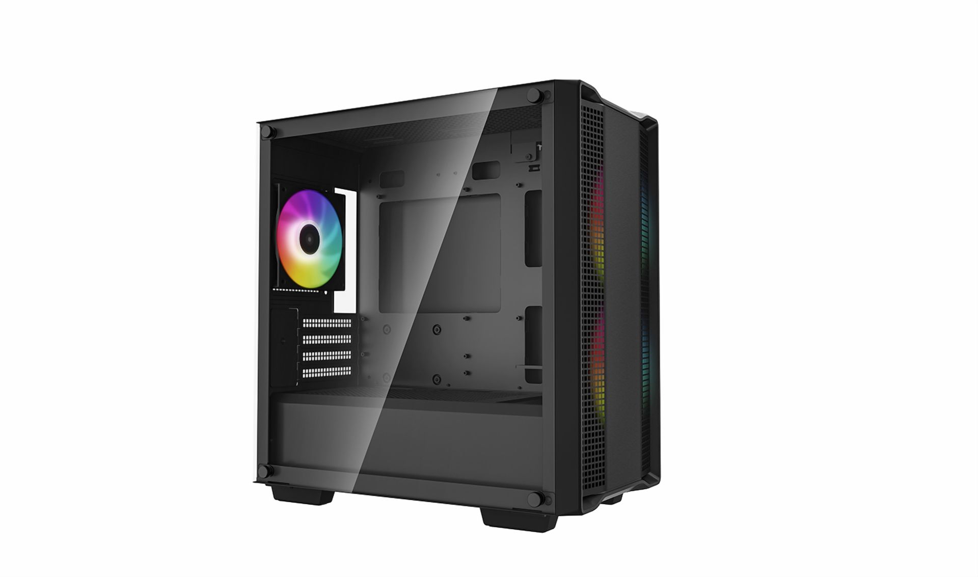 Deepcool cc360. Корпус Deepcool cc360 WH ARGB. Корпус Deepcool MATX cc360 ARGB W/O PSU USB3.0×2 Front + 3×120mm ARGB Fans