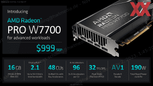 AMD Radeon Pro W7700